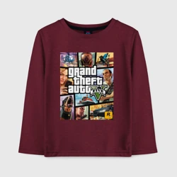 Детский лонгслив хлопок GTA5