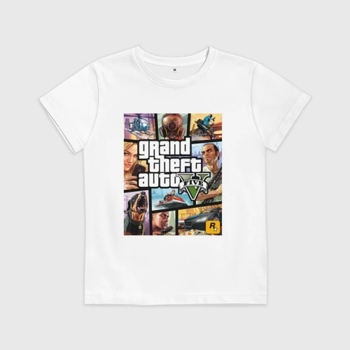 Детская футболка хлопок GTA5