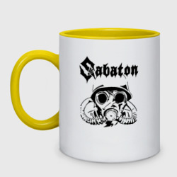 Кружка двухцветная Sabaton Сабатон