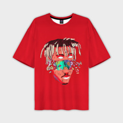 Мужская футболка oversize 3D Juice WRLD.