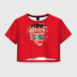 Женская футболка Crop-top 3D Juice WRLD.