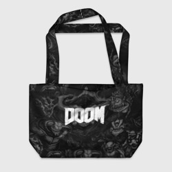 Пляжная сумка 3D Doom eternal
