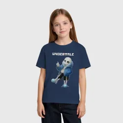 Детская футболка хлопок Undertale Sans - фото 2