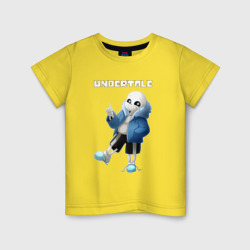 Детская футболка хлопок Undertale Sans