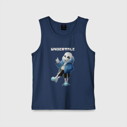 Детская майка хлопок Undertale Sans