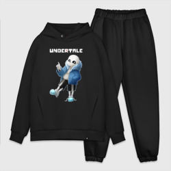 Мужской костюм oversize хлопок Undertale Sans