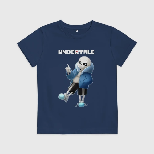 Детская футболка хлопок Undertale Sans
