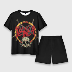 Мужской костюм с шортами 3D Slayer rock poster
