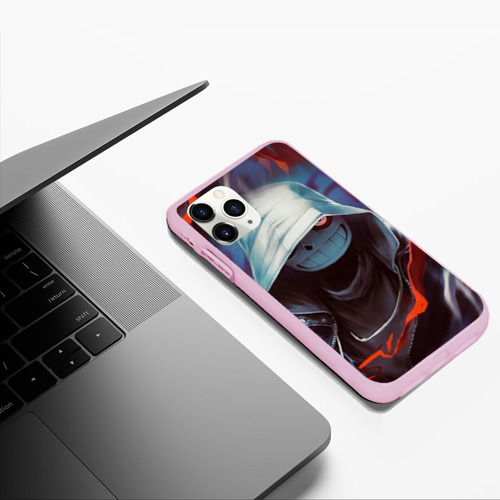 Чехол для iPhone 11 Pro Max матовый Undertale Андертейл, цвет розовый - фото 5