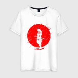 Samurai – Мужская футболка хлопок с принтом купить со скидкой в -20%