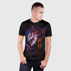 Мужская футболка 3D Slim Death Note color - фото 2