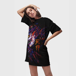 Платье-футболка 3D Death Note color - фото 2