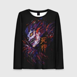Женский лонгслив 3D Death Note color