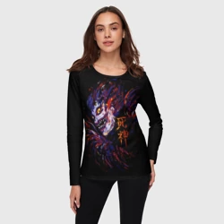 Женский лонгслив 3D Death Note color - фото 2