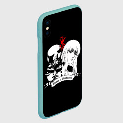 Чехол для iPhone XS Max матовый Berserk pers on black - фото 2