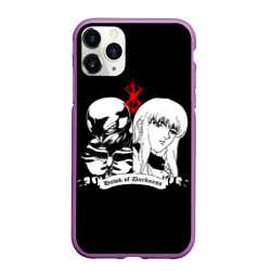 Чехол для iPhone 11 Pro Max матовый Berserk pers on black