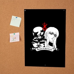 Постер Berserk pers on black - фото 2