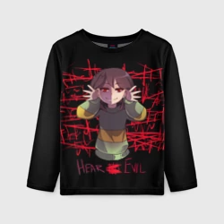 Детский лонгслив 3D Undertale
