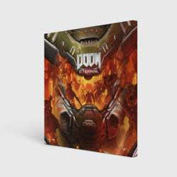 Холст квадратный Doom eternal Дум