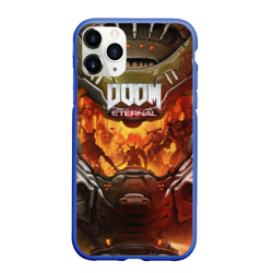 Чехол для iPhone 11 Pro Max матовый Doom eternal Дум