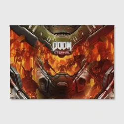 Холст прямоугольный Doom eternal Дум - фото 2