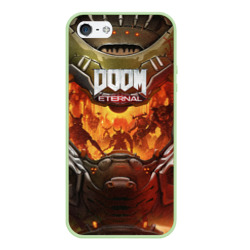 Чехол для iPhone 5/5S матовый Doom eternal Дум