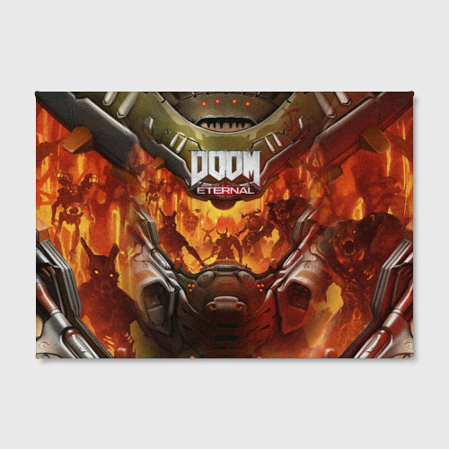 Холст прямоугольный Doom eternal Дум, цвет 3D печать - фото 2