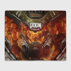 Плед 3D Doom eternal Дум
