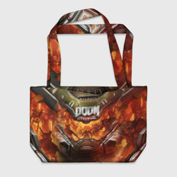 Пляжная сумка 3D Doom eternal Дум