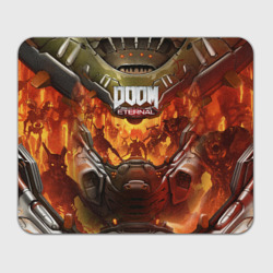 Прямоугольный коврик для мышки Doom eternal Дум