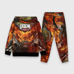 Детский костюм с толстовкой 3D Doom eternal Дум