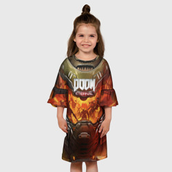 Детское платье 3D Doom eternal Дум - фото 2