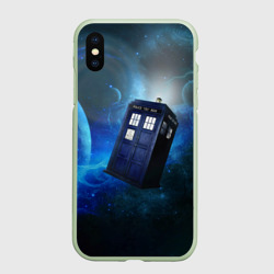 Чехол для iPhone XS Max матовый Тардис