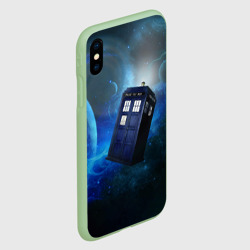 Чехол для iPhone XS Max матовый Тардис - фото 2