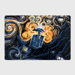 Магнитный плакат 3Х2 Van Gogh Tardis