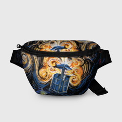 Поясная сумка 3D Van Gogh Tardis
