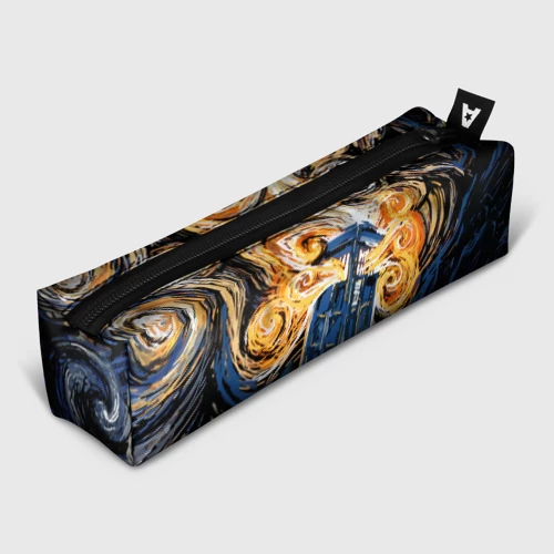 Пенал школьный 3D Van Gogh Tardis