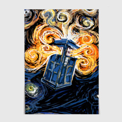 Постер Van Gogh Tardis