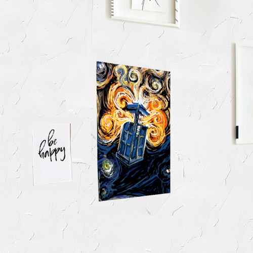 Постер Van Gogh Tardis - фото 3