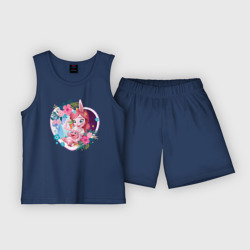 Детская пижама с шортами хлопок Бри Кроли