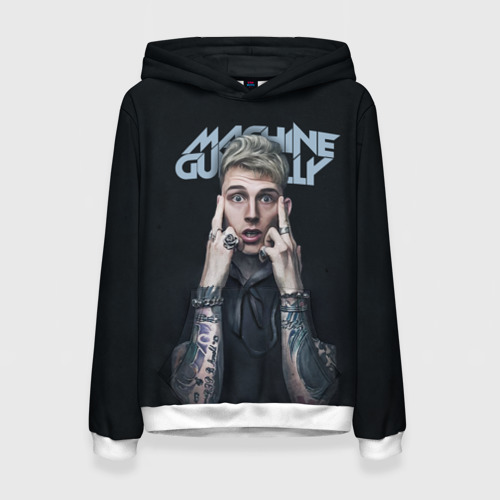 Женская толстовка 3D Colson Baker MGK, цвет 3D печать