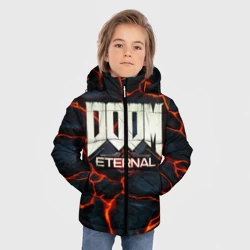 Зимняя куртка для мальчиков 3D Doom: eternal - фото 2