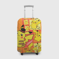 Чехол для чемодана 3D Pikachu