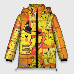 Женская зимняя куртка Oversize Pikachu