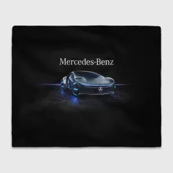 Плед 3D Mercedes Мерседес