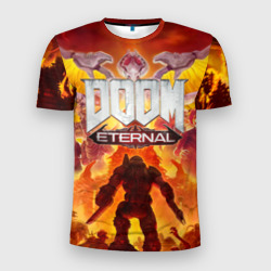 Мужская футболка 3D Slim Doom Eternal