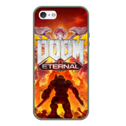 Чехол для iPhone 5/5S матовый Doom Eternal