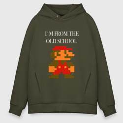 Мужское худи Oversize хлопок Old school