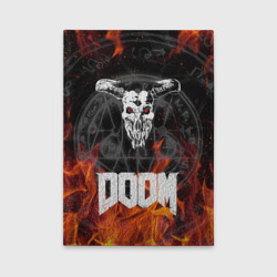 Обложка для автодокументов Doom eternal on fire