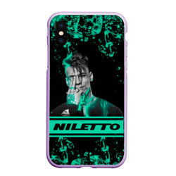 Чехол для iPhone XS Max матовый Niletto